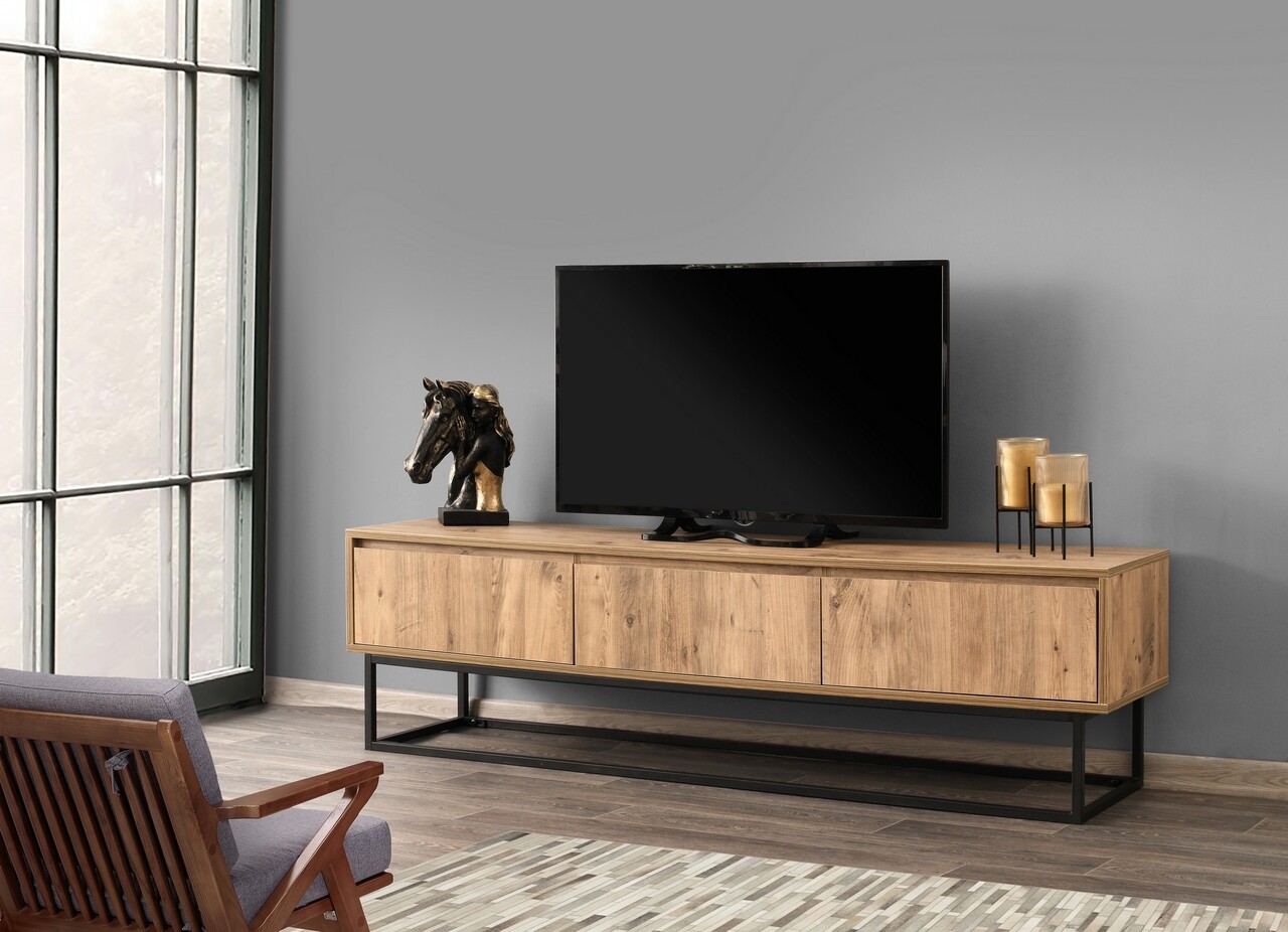 Comoda TV Tilsim 180, Kalune Design, 180x40x50 cm, - imagine 7